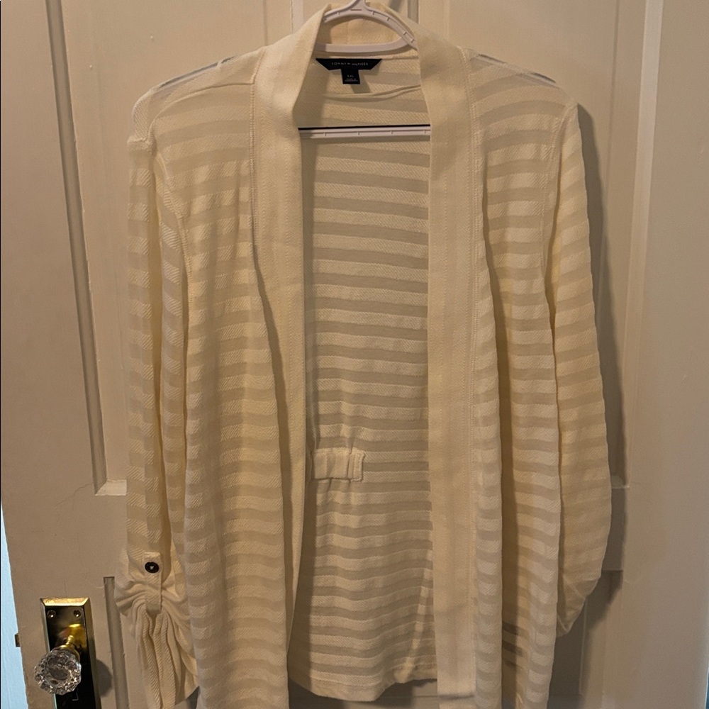 Tommy Hilfiger Ivory Knit Sweater